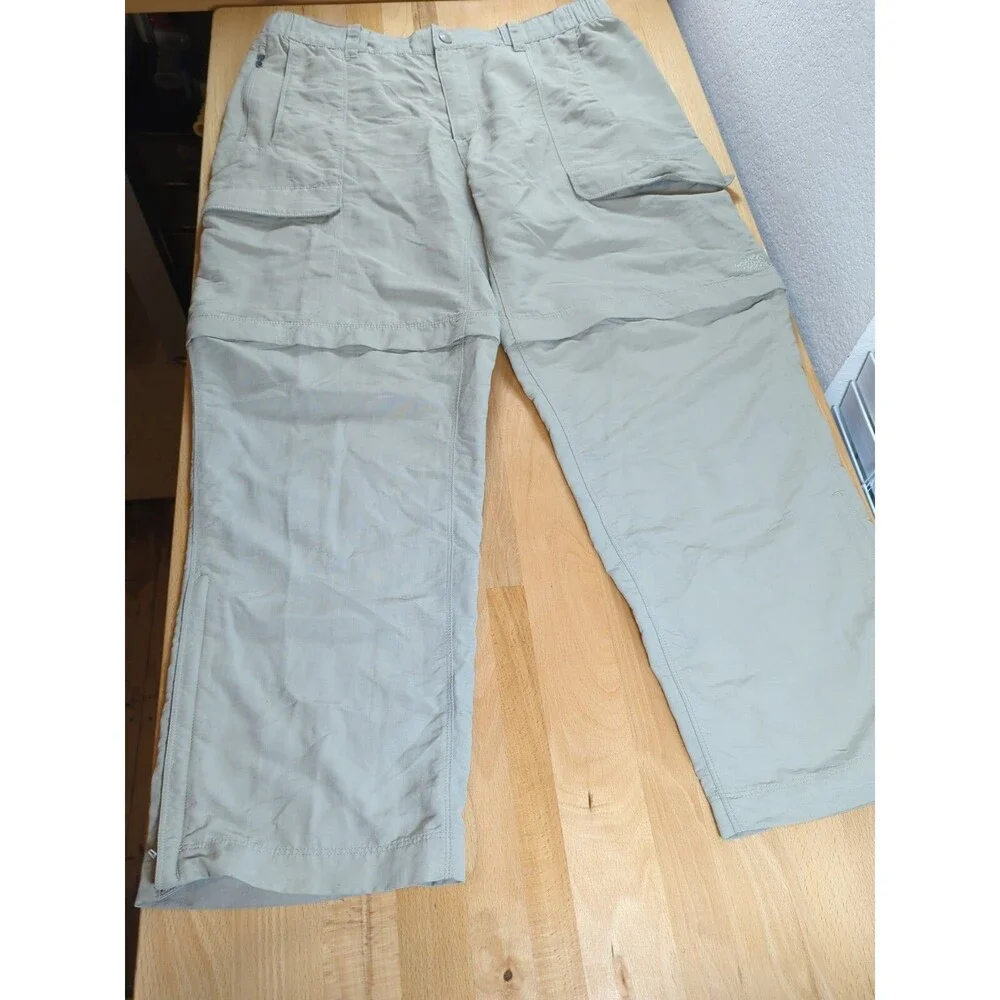 The North Face Cargo Pants Shorts Convertible Outdoor Hiking Men's XL